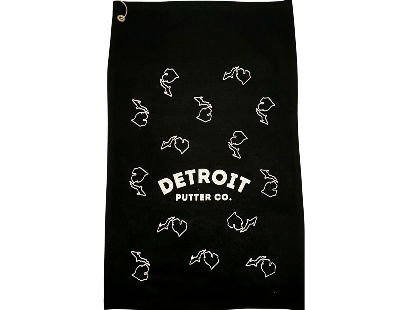 DANCIN' MITTEN GOLF TOWEL BY INK DETROIT